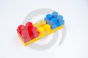 ColorfulÃ¢â¬â¹ PlasticÃ¢â¬â¹ blockÃ¢â¬â¹ toyÃ¢â¬â¹ forÃ¢â¬â¹ playÃ¢â¬â¹ andÃ¢â¬â¹ Learn photo